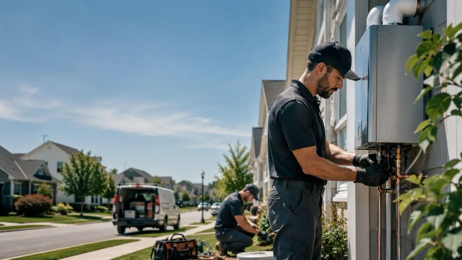 Tankless Water Heater Installation in Milan, IN